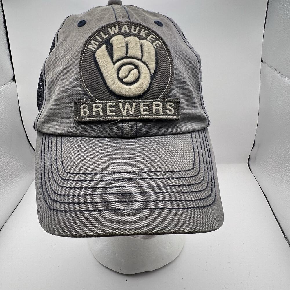 ‘47 Milwaukee Brewers SnapBack Baseball Cap Trucker Hat MLB